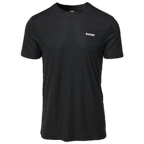 Hi-Tec Majice s kratkimi rokavi T-shirt Hilbi Noir pour Homme Črna Cene