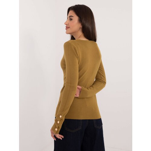 Wool Fashion Italia Sweater-AT-SW-2334.91-olive Slike