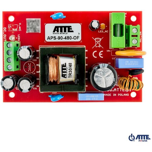 ATTE Zasilacz sieciowy SMPS 48V 2A 90W APS-90-480-OF Slike