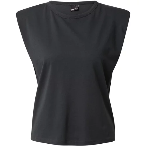 Gina Tricot Top 'Fran' antracit siva