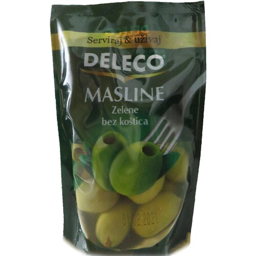 Deleco Masline zelene, 160g Cene
