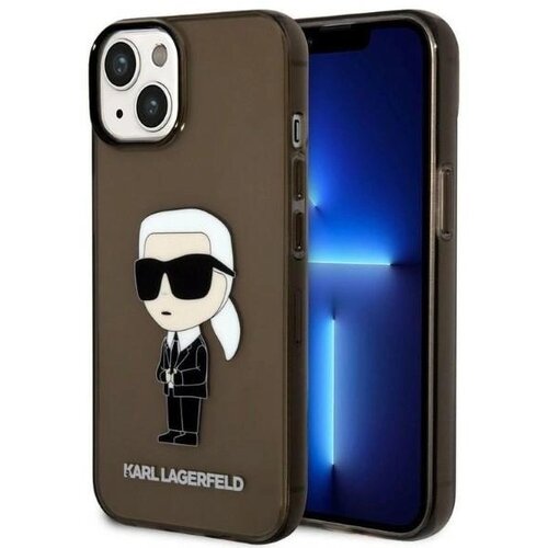 Karl Lagerfeld OVITEK IKONIK KARL ZA IPHONE 14 PLUS OVITEK ČRN, (21899287) Cene