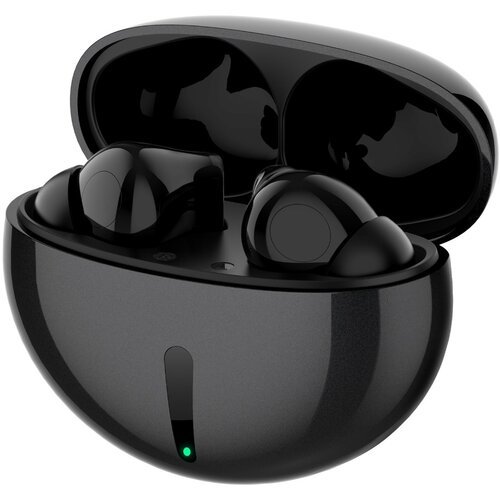 INF TWS Bluetooth slu&amp;scaron;alke z enomikrofonskim ANC in kovinskim ohi&amp;scaron;jem Black, (5000323758) Slike