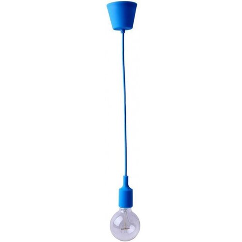 Rustik 119 visilica 1*E27 plava pvc Slike