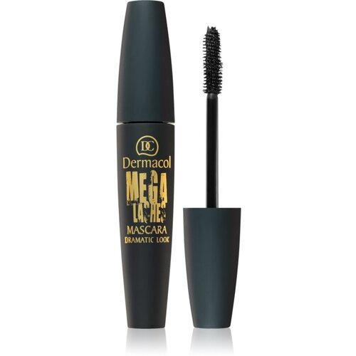 Dermacol Mega Lashes Dramatic Look maskara za volumen in privihanje trepalnic odtenek Black 13 ml Cene