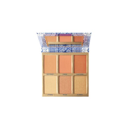 Bh Cosmetics paleta za obraz - Blush & Highlighter Palette - Glowing in Greece Cene