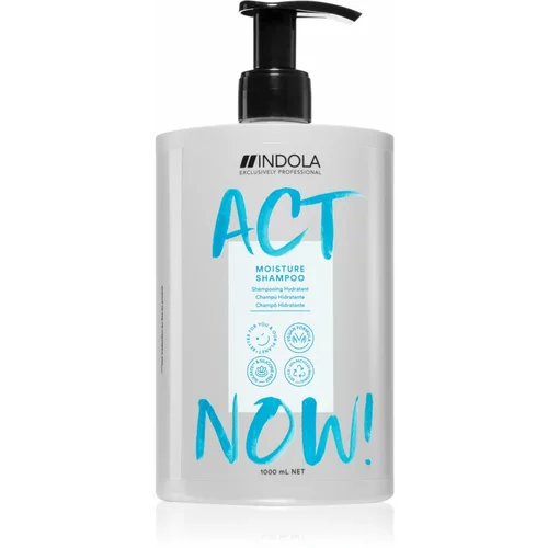 Indola Act Now! Moisture hidratantni šampon za kosu 1000 ml