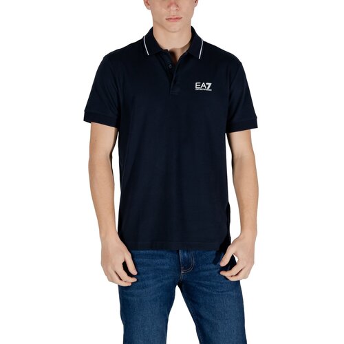 Ea7 Emporio Armani Polo majice kratki rokavi 8NPF16 PJVUZ Modra Cene