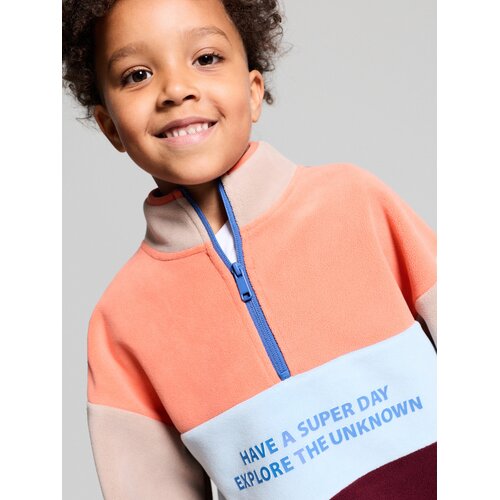 Sinsay Flis majica half-zip Active Slike