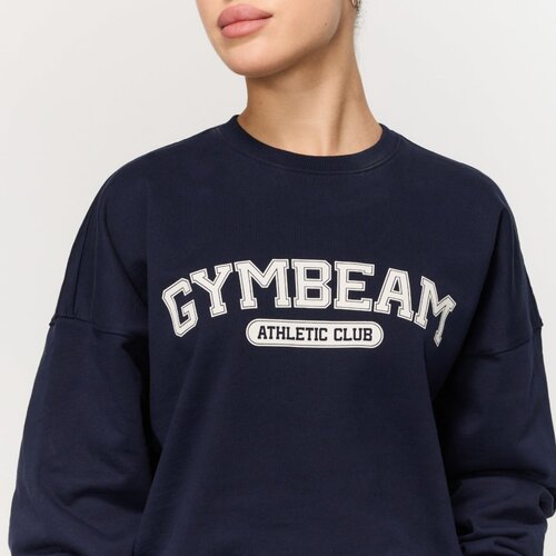 GymBeam Ženski duks Varsity Blue S Slike