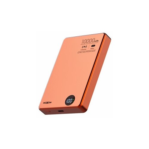 Moxom mx-pb197 pd 20w + qc 22.5w + wireless 15w 10000mah narandzasti Power bank magsafe ( BAT9560 ) Cene