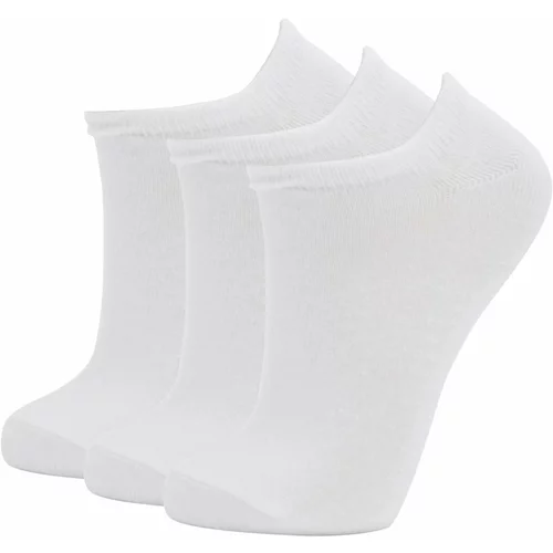 Defacto Women's Cotton 3-pack Sneaker Socks