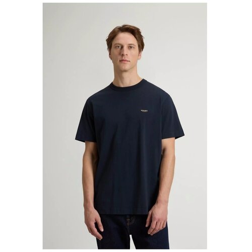 WOOLRICH Majice s kratkimi rokavi WOTE2012MR Modra Slike