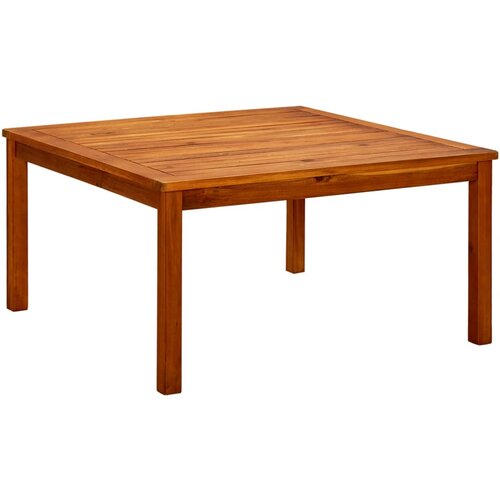 vidaXL Vrtna klubska mizica 85x85x45 cm trden akacijev les Cene