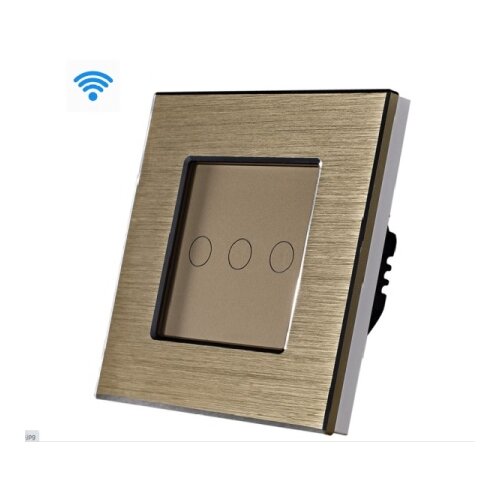 Exeshop 3g wi-fi pametni prekidačI al zlatni (WiFi touch switch) ( ss030 ) Cene