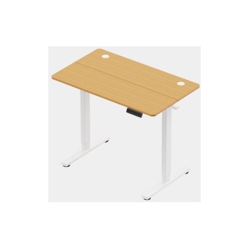 Vonhaus barva svetel les električno nastavljiva dvižna pisalna miza 100 &amp;times; 60 cm z USB-C polnilnim priključkom Slike