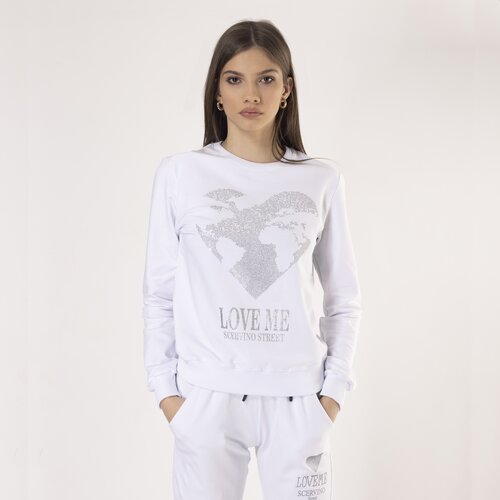 SCERVINO STREET ženski duks love me beli Slike