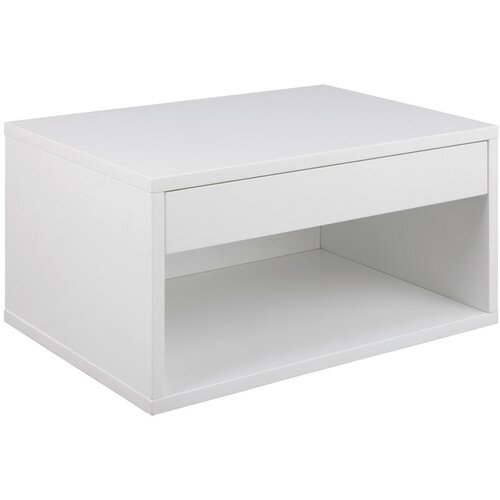  Cholet viseći noćni ormarić 1 fioka 50x35x24 cm beli Slike