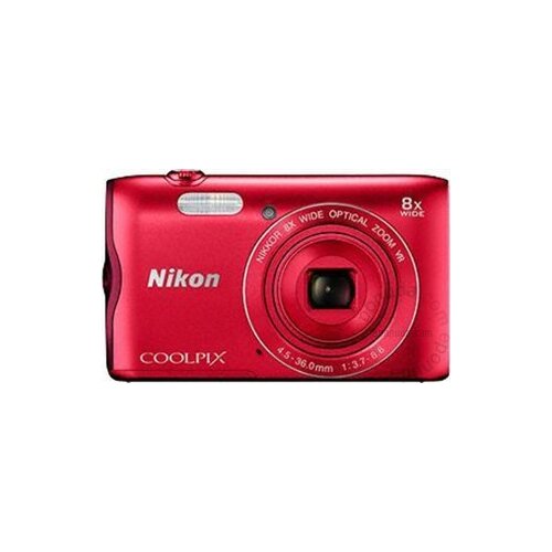 Nikon Coolpix A300 Crveni digitalni fotoaparat Slike