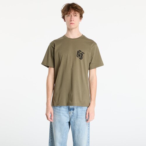 Horsefeathers Majice Blocks T-Shirt Burnt Olive M Cene