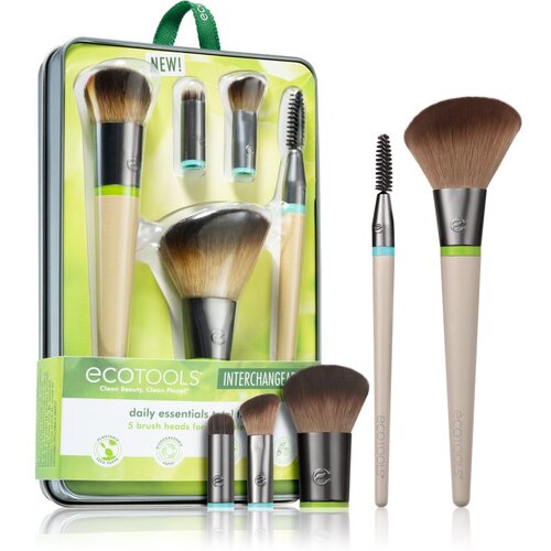Ecotools Interchangeables™ Daily Essentials set čopičev z etuijem 5 kos Cene