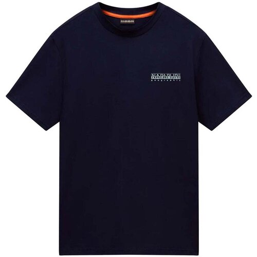 Napapijri S Dati T-Shirt Navy Plava Slike