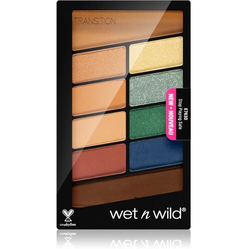 Wet N Wild Color Icon 10 Pan senčilo za oči 10 g odtenek Stop Playing Safe Slike