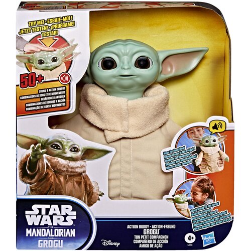 Hasbro Star Wars: Action Buddy Grogu interaktivna pli&scaron;asta figura &ndash; Cene