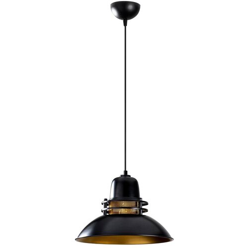 Opviq lights Črna viseča svetilka Berceste, &amp;oslash; 34 cm Slike