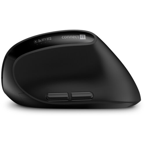 Connect IT CKM-6010-CS - Ergonomska bežična tastatura i mi&amp;scaron; crne boje Slike