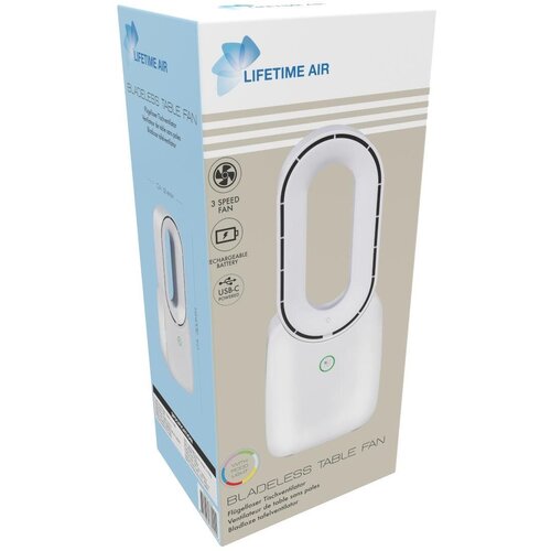Lifetime USB stoni ventilator bez lopatica sa punjivom baterijom 1800 mAh Slike
