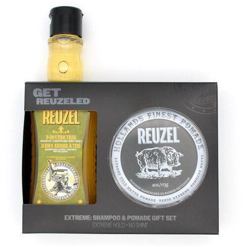 Reuzel set za negu kose "Extreme hold pomade + Shampoo", Cene