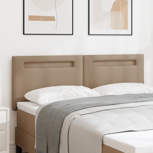  vzglavje enostavne zasnove cappuccino 160 cm umetno usnje, (22049278) Slike