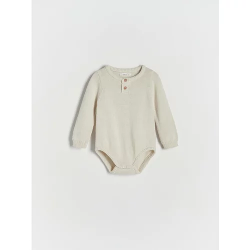 Reserved - BABIES` BODY SUIT - light grey