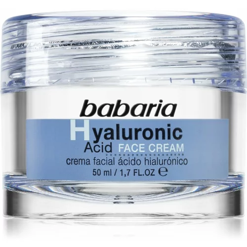 Babaria Hyaluronic Acid vlažilna krema za obraz 50 ml