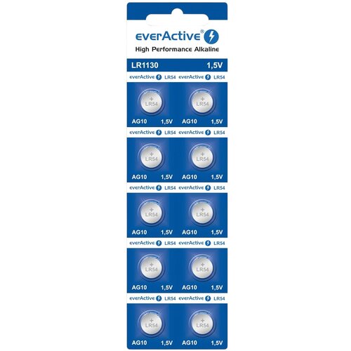 EverActive Baterija - LR1130 / LR54 - 10 kos Slike