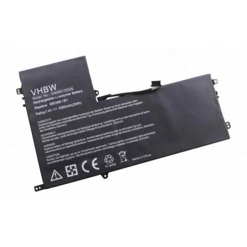 VHBW Baterija za HP Elitepad 900 / 900 G1, 3350 mAh