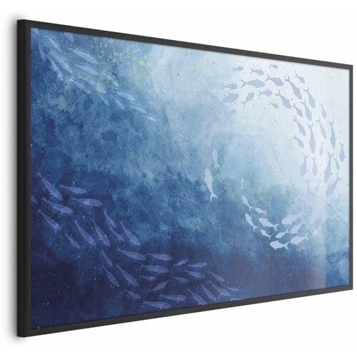  Plakat - Sea Depths 30x21 Crni okvir Cene