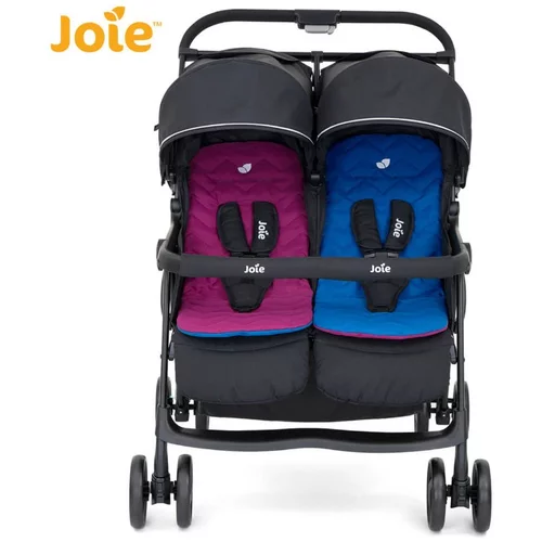Joie aire twin rosy&sea - otroški voziček za dvojčke