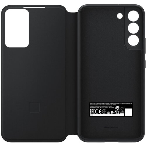 Samsung Galaxy S22+ 5G Smart Clear View Cover Black Slike
