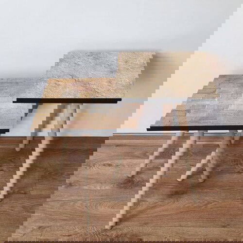 Hanah home 2Shp524 - Beige BeigeWhite Nesting Table (2 Pieces) Cene