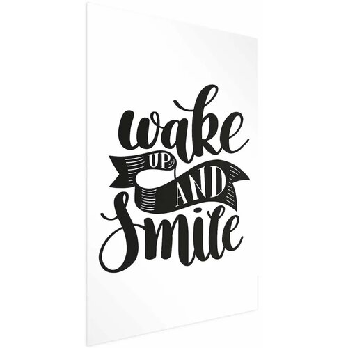  Plakat - Wake Up and Smile 29.7x42 Bez okvira Cene