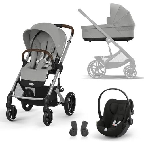 Cybex trio sistem Balios S Lux onebox, Stone Grey Cene