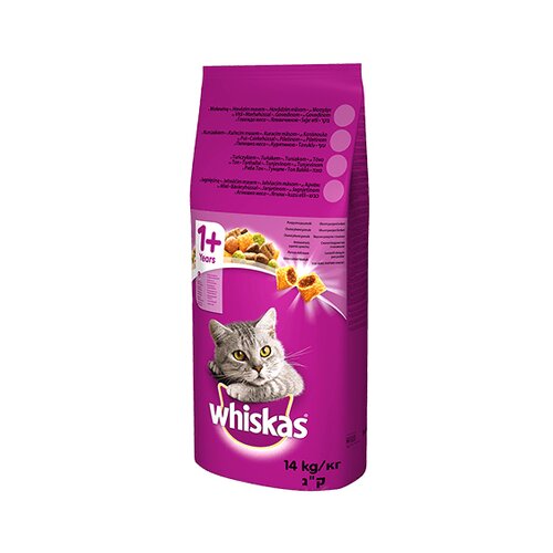 Whiskas 24 kg + 4 kg gratis! hrana za mačke 28 kg - 1+ govedina Slike