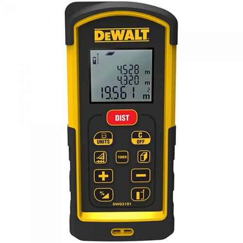 Dewalt DW03101 Laser distance meter Black,Yellow 100 m Cene