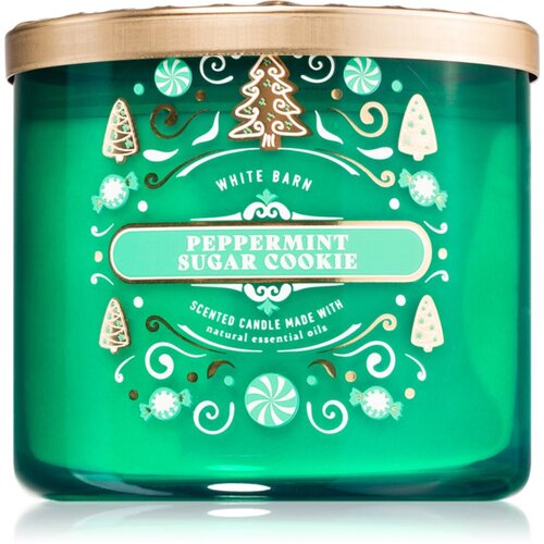 Bath &amp;amp; Body Works Peppermint Sugar Cookie mirisna svijeća 411 g Slike