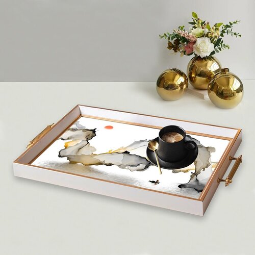 Aberto Design Poslužavnik TPB9876 50 x 29 x 3.5 cm, Šareni Cene