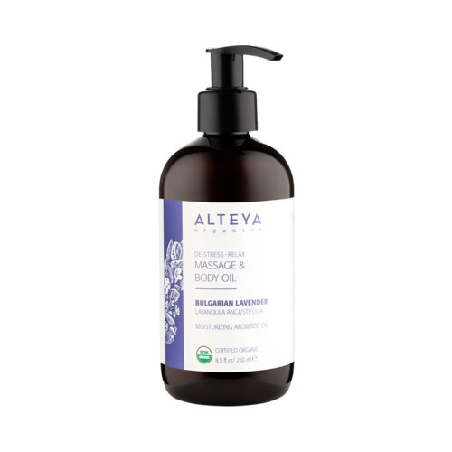 Alteya Organics Massage &amp;amp; Body Oil Bulgarian Lavender Slike