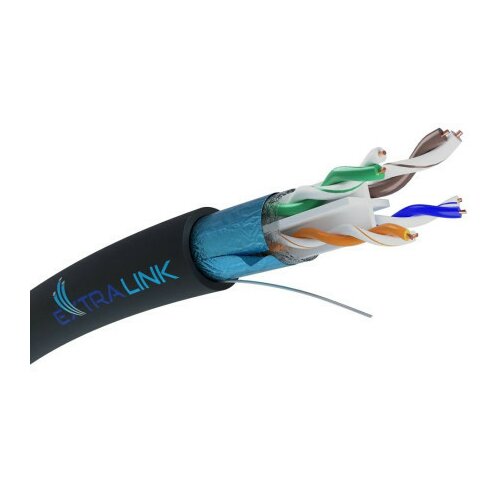 Extralink CAT6 FTP (F/UTP) v2 outdoor cable, na metar ( 4770 ) Cene