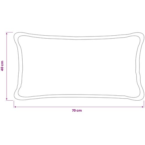  Presvlaka za jastuk 2 pcs HOUTEN Tamnozelena 40 x 70 cm Boucl&amp;eacute; Slike